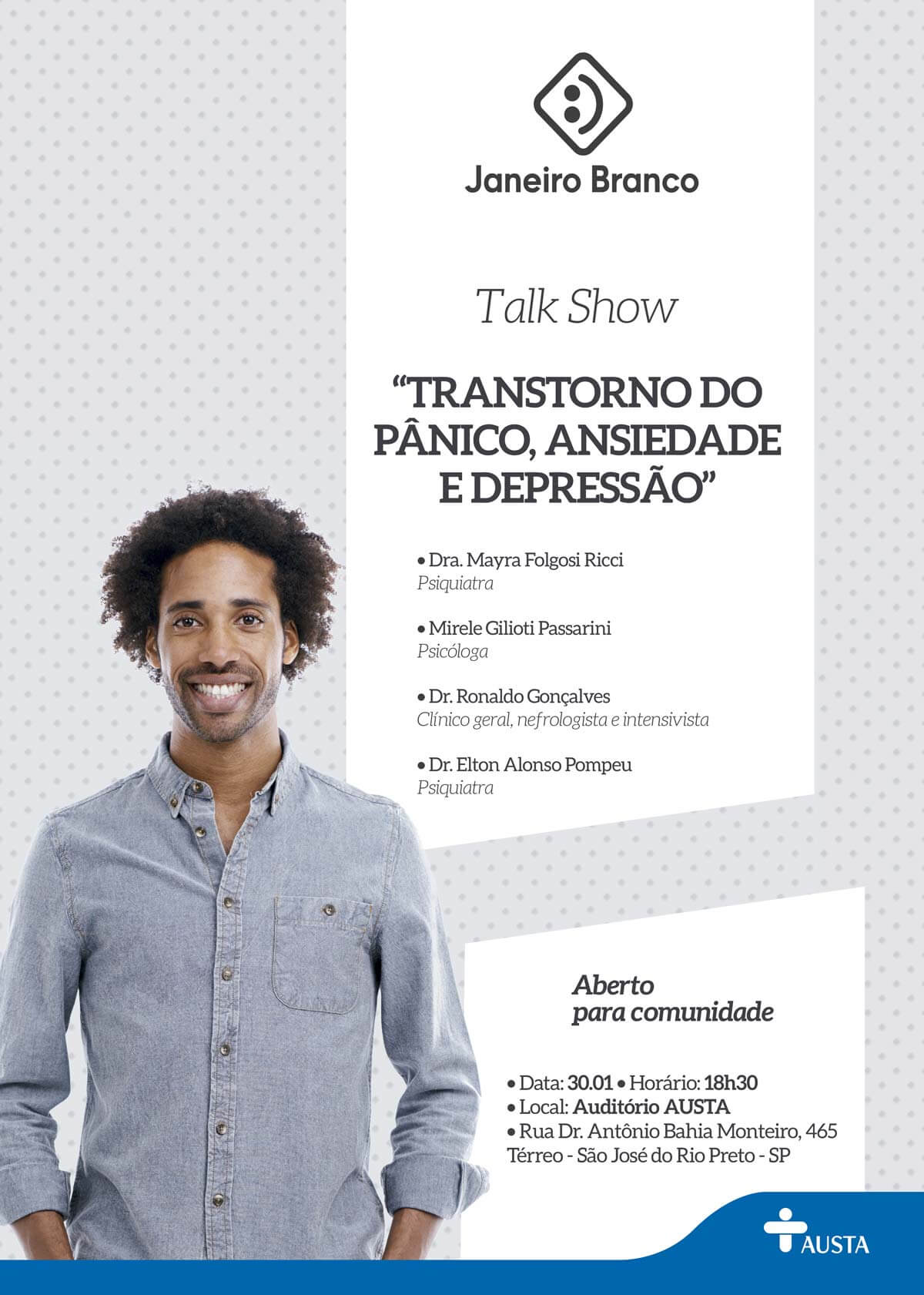 programação janeiro branco austa